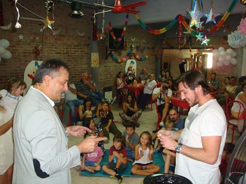 Momento de magia participativa