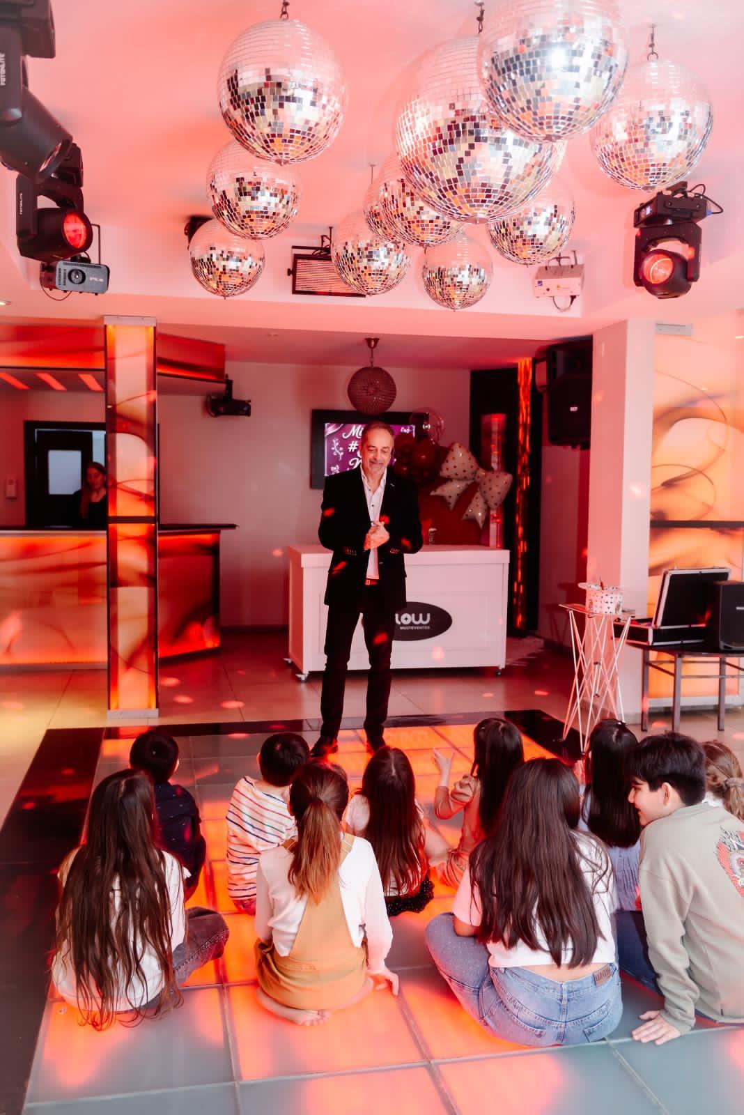 Momento de magia participativa